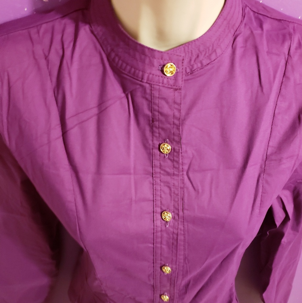 PEPLUM DRESS SHIRT - Picture 2 of 7